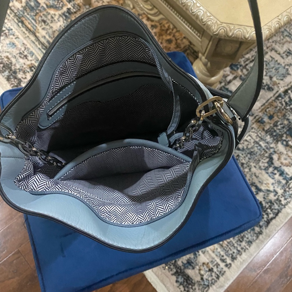 Blue handbag - Picture 3 of 3